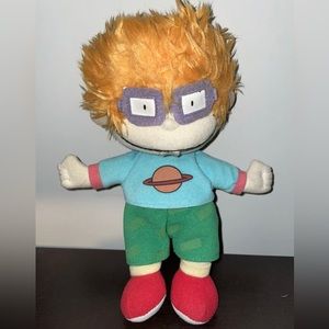 Vintage 2000 Viacom Rugrats Chucky Nanco 8" Plush Chuckie Nickelodeon